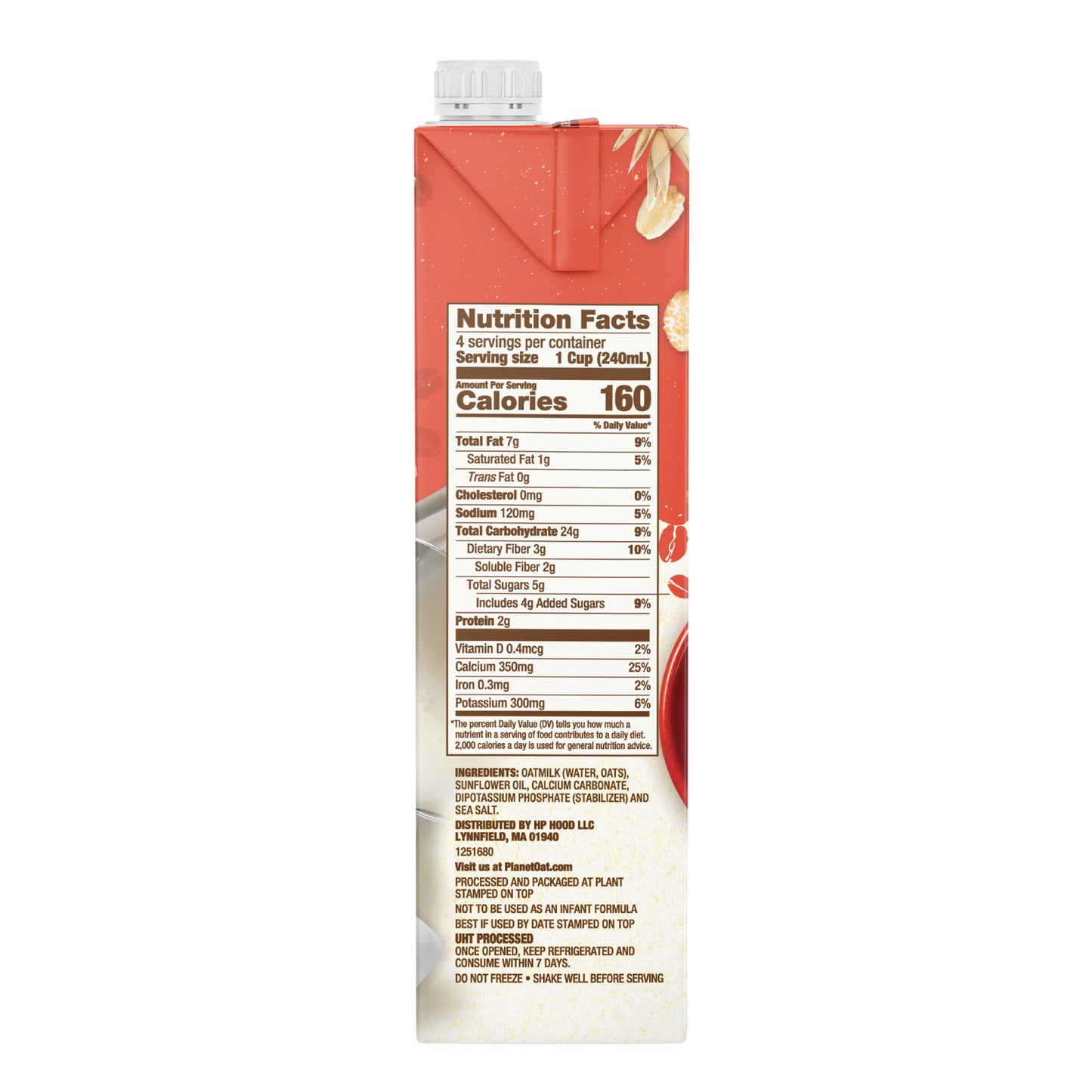 Planet Oat Barista Edition oatmilk (Product Sample Request - 1 carton) - Cafe Solutions North America