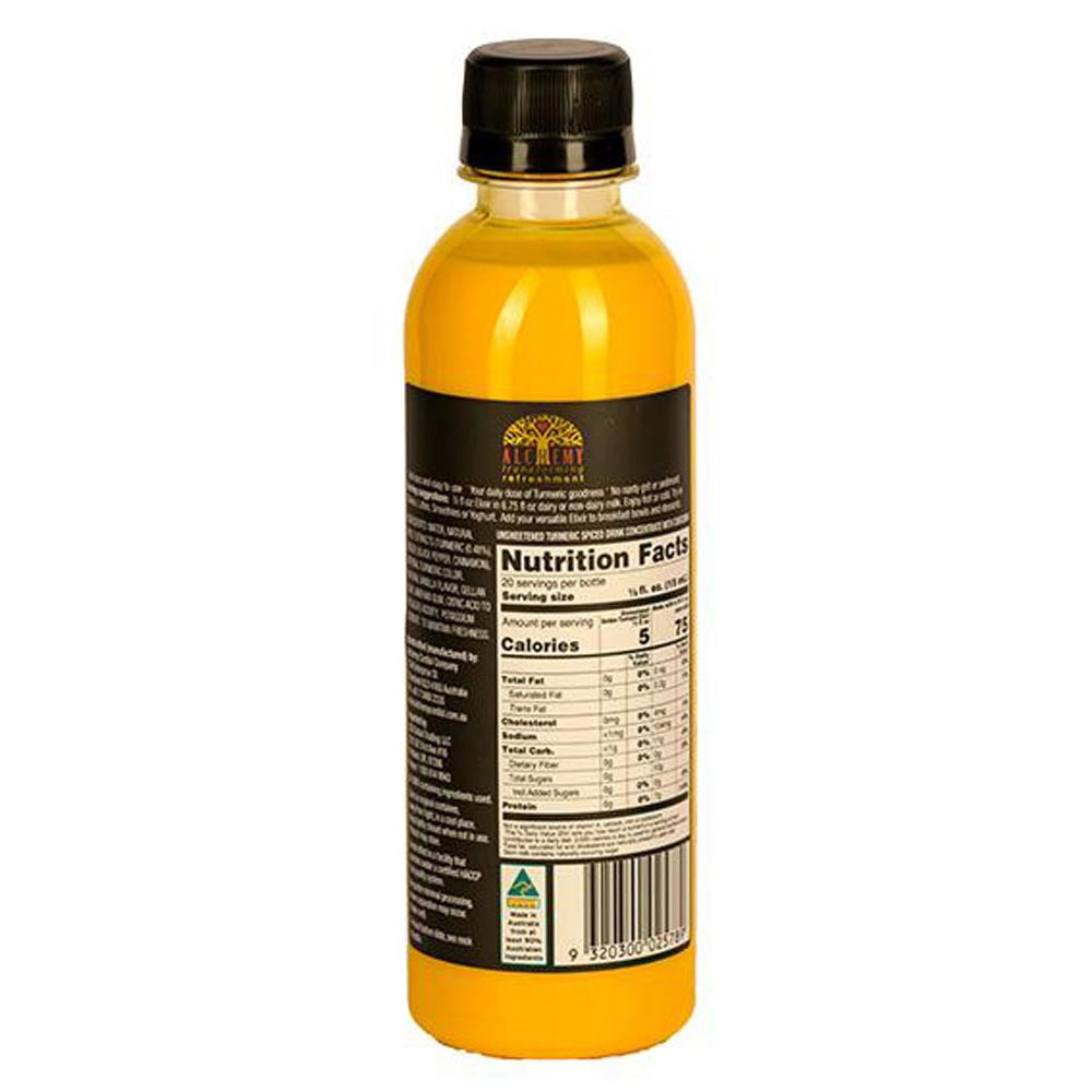 Golden Turmeric Elixir case: Unsweetened - 300mL X 6 bottles - Next Wave Imports