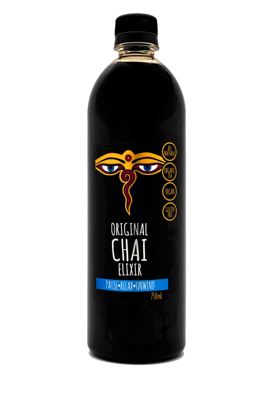 Original Chai Elixir case - 300mL X 6 bottles - Cafe Solutions North America