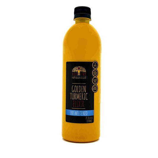 Golden Turmeric Elixir: Unsweetened - 750mL - Next Wave Imports