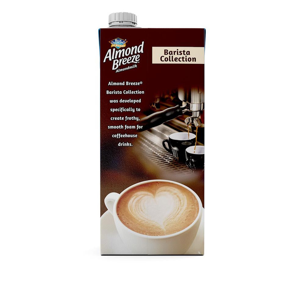 Almond Breeze Barista Collection Unsweetened almondmilk (32 oz) (Product Sample Request - 1 carton) - Next Wave Imports